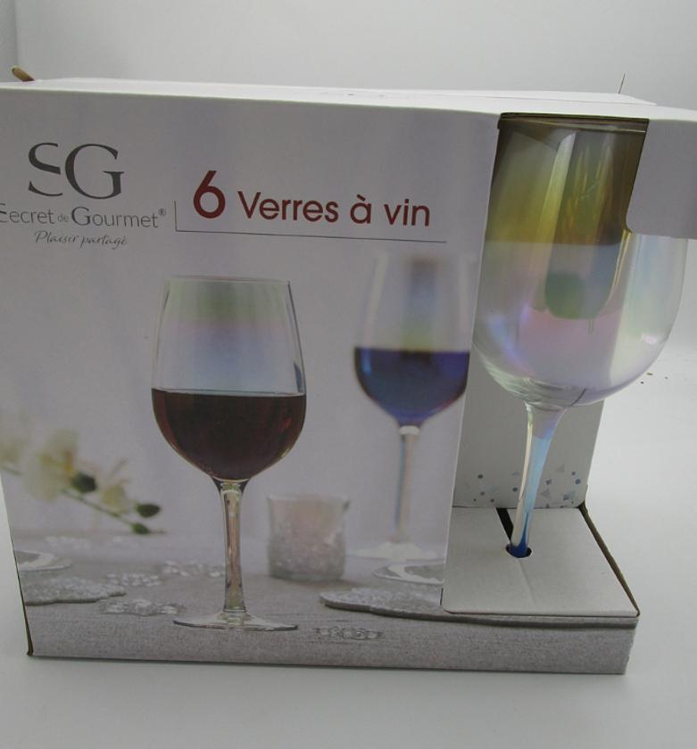 WINE GLASS X6 FANTASY 38C image