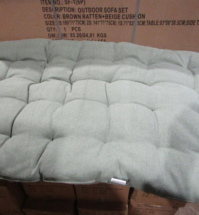 Pallet cushion with 2 han image