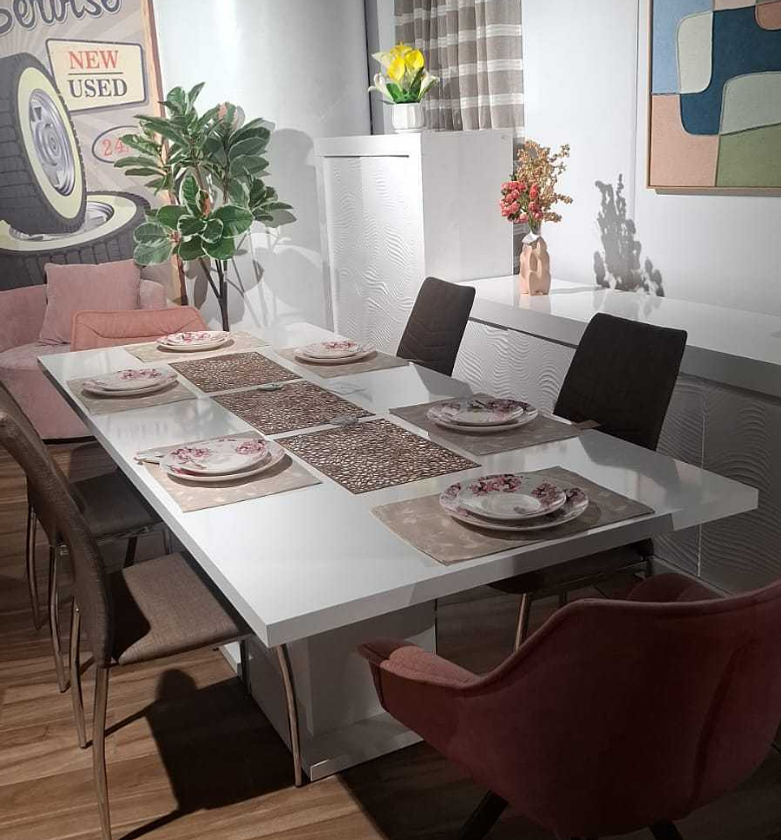 Lumina Extendable LED Dining Table image