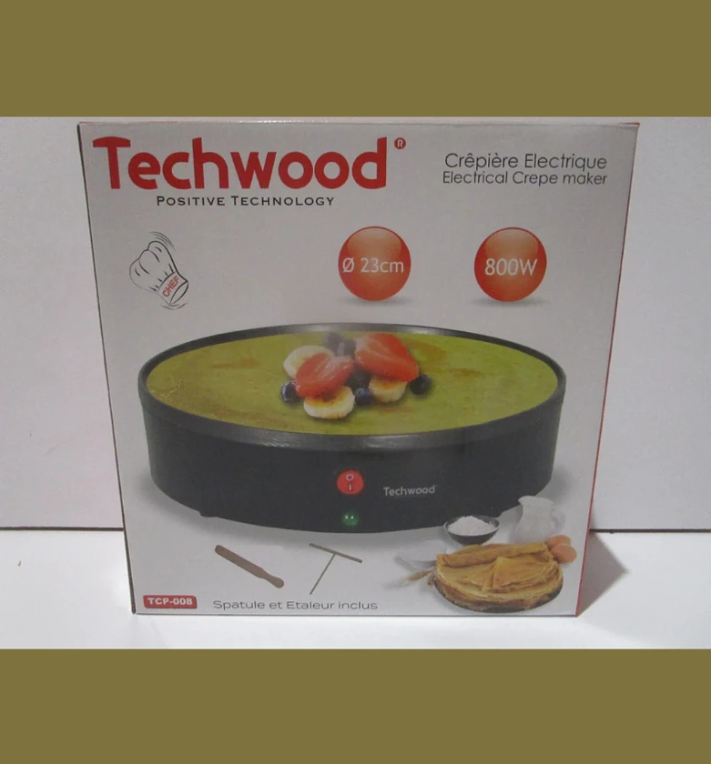 Crepe maker non-stick coating image