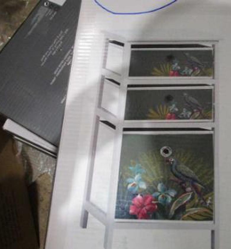 SHELF STORAGE DRAWER 3 BA image