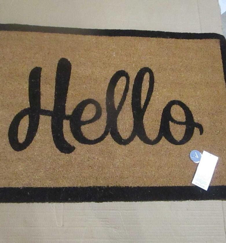 Doormat single colour / natural image