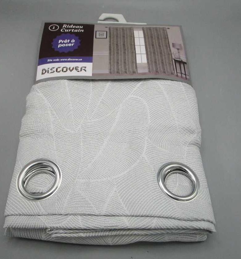 Curtain with 8 round ring image