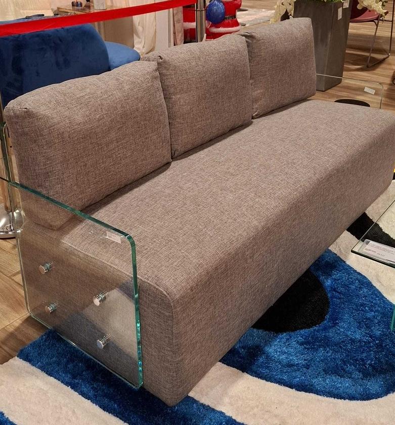 Sofa 3-seater extraclean glass image