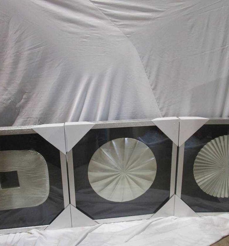 Frame set of 3 
silver 60 image