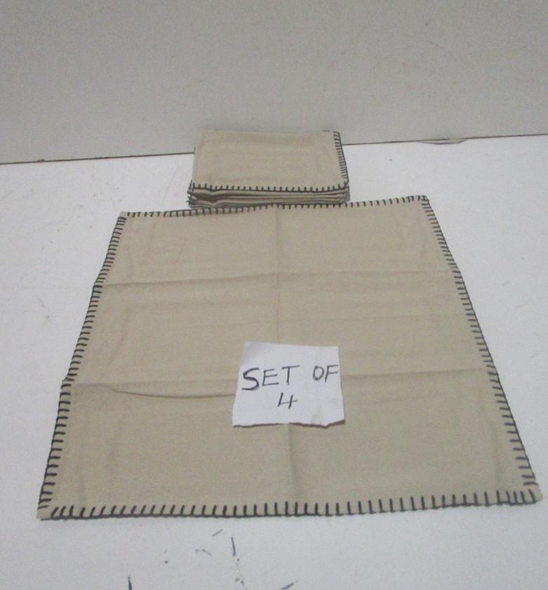 Set of 4 napkin 100% image