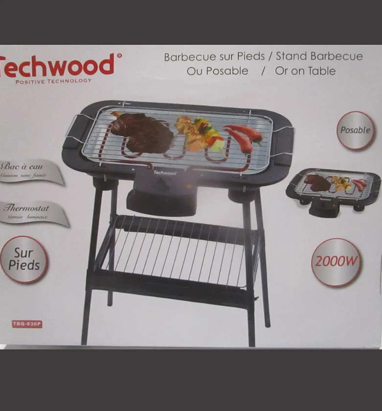 Barbecue on feet or table image