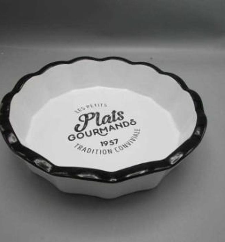 PLAT EN CERAMIQUE ROND D2 image