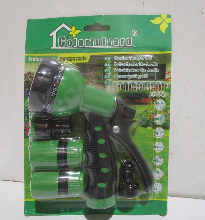 Garden sprayer set 7 function, image