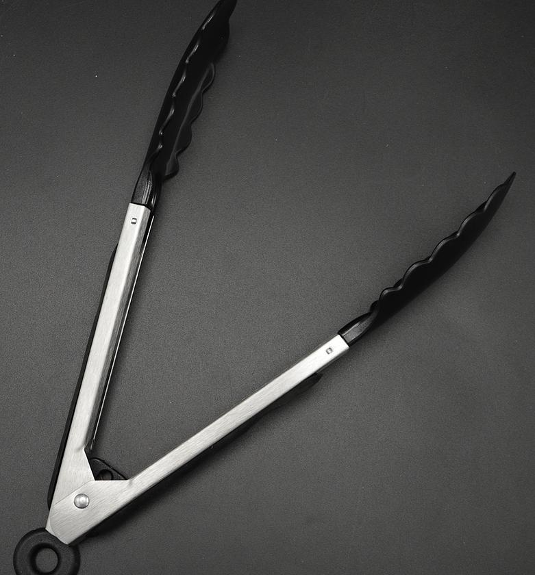 27CM KITCHEN TONG, STAINL image