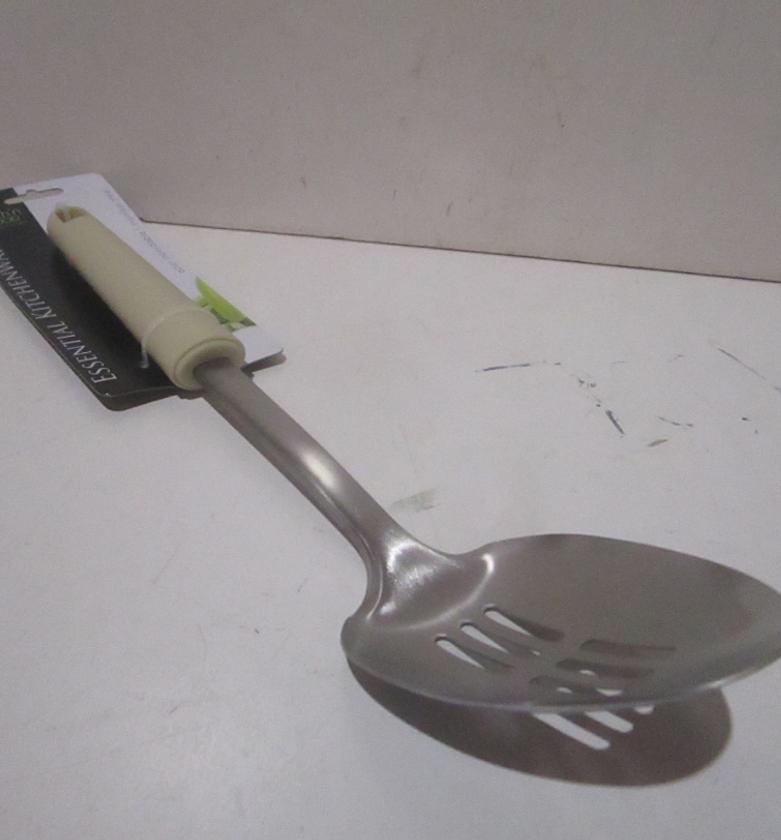 Pp+slotted spoon stainless steel image