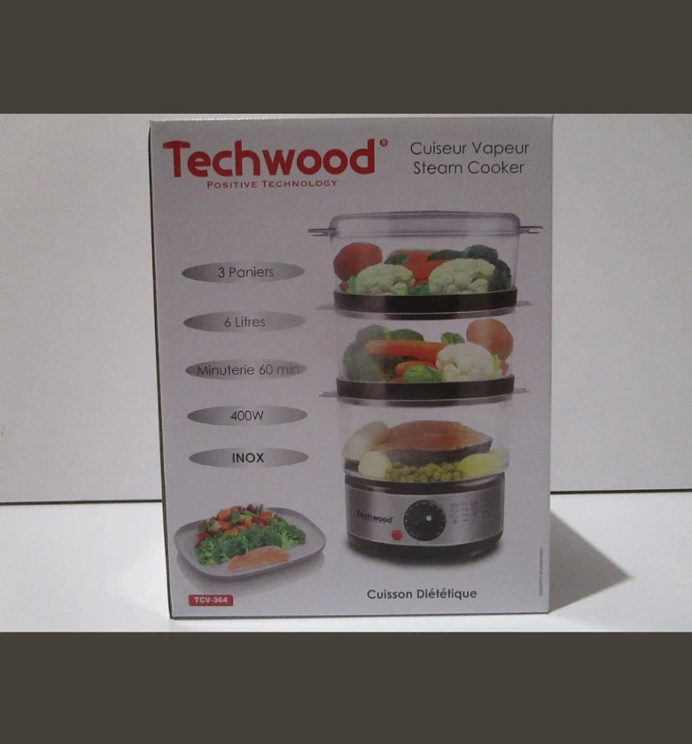 Steamer 3 baskets (6l) 3 image