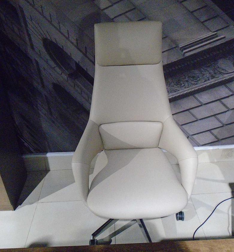 Office chair leather high image