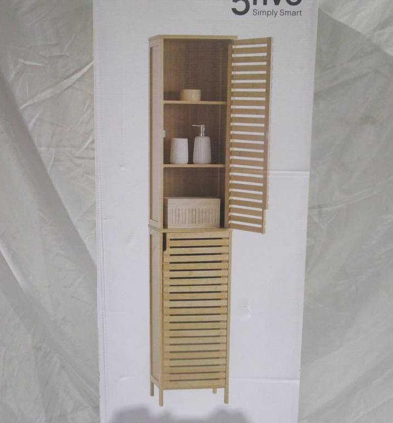 Cabinet bathroom sicela bamboo image