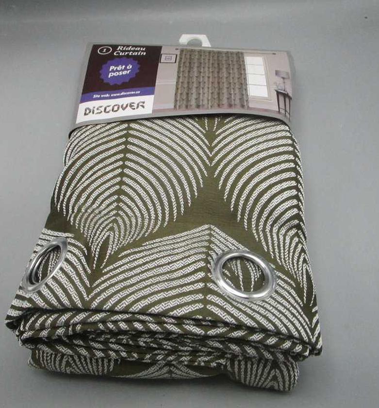 Curtain with 14 round rin image