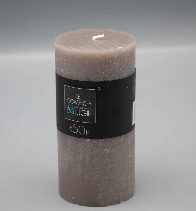 BOUGIE RND RUSTIC TAUPE 6 image