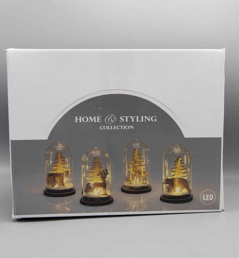 CHRISTMAS STAGE IN GLASS image