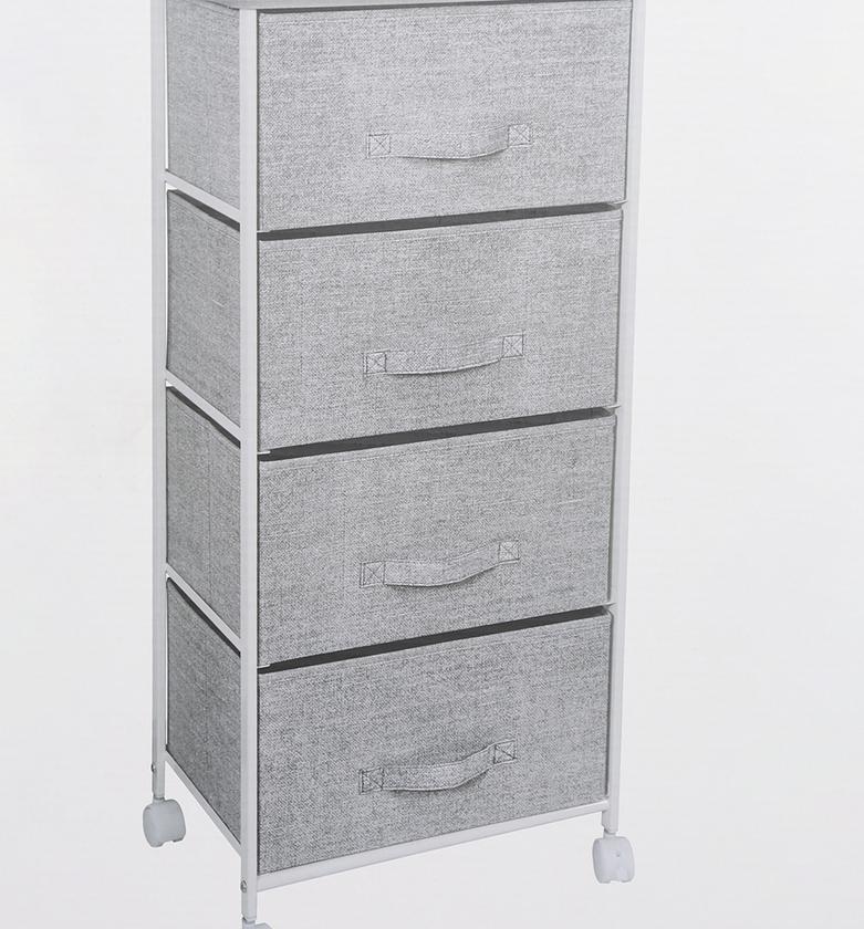 4 DRAWER NARROW CHEST image