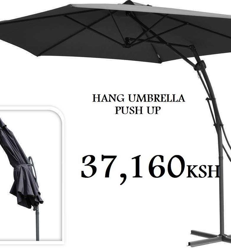 Hang umbrella push up 380cm image