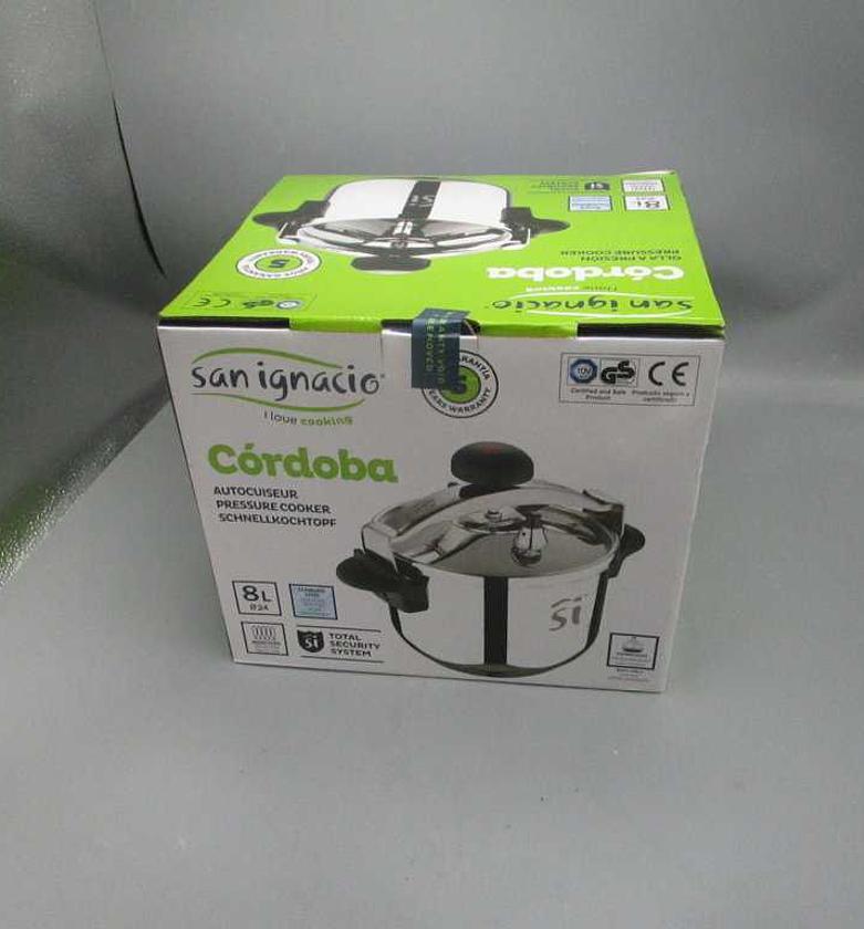 Pressure cooker 24cm 8l ss image