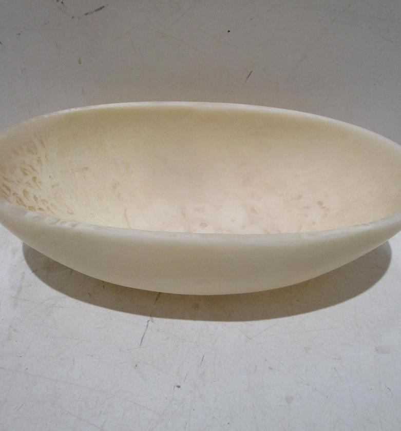 Bowl resine matte large oval image