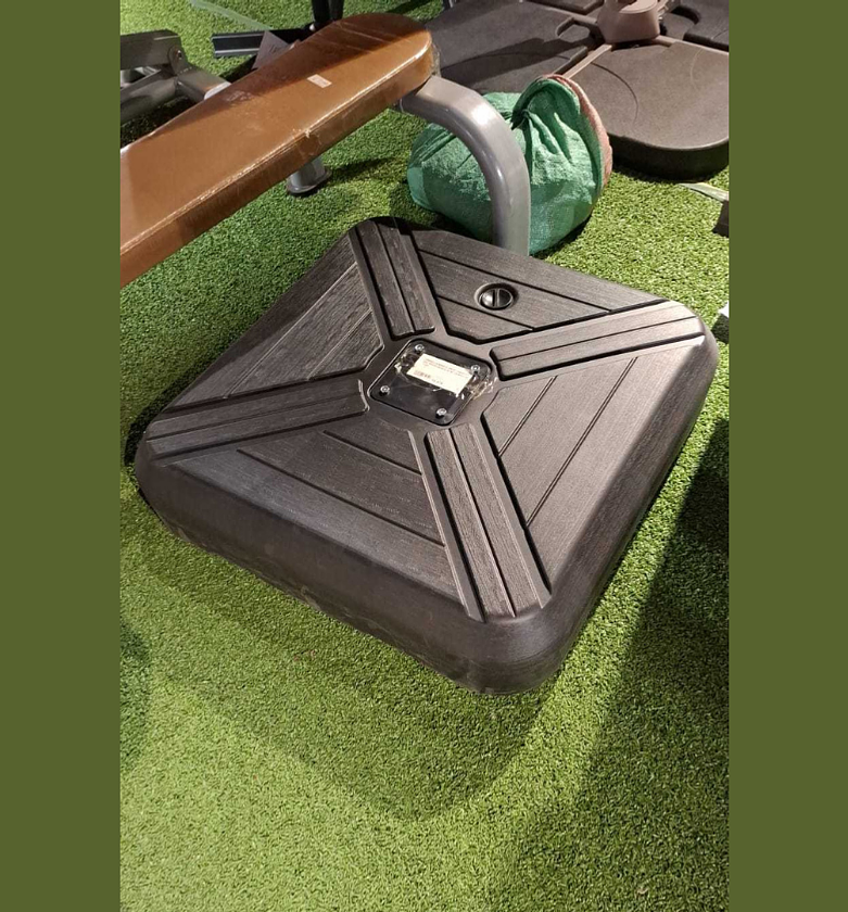 Umbrella base,plastic capacity: 100l image