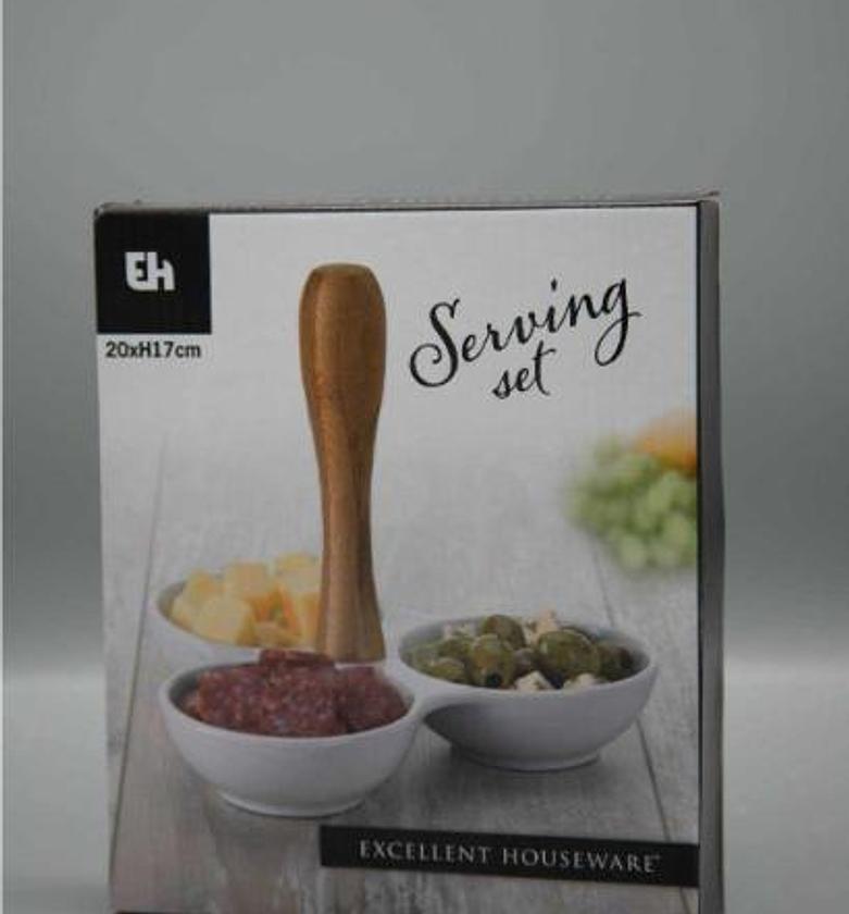 Plate snack 20x20xh17cm #ref:795880370# image