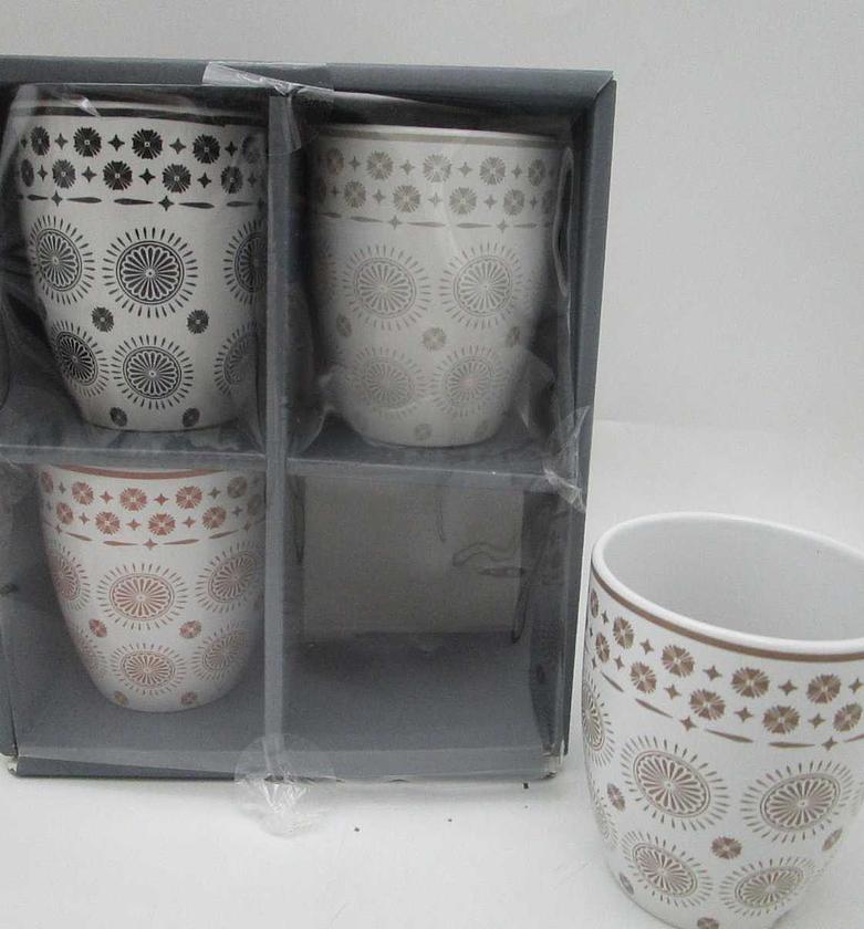 Mug coffret 4 tasses 25cl image