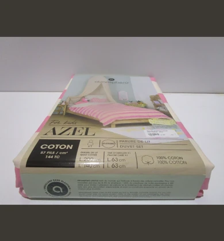 Bed set stripped 140x200  image