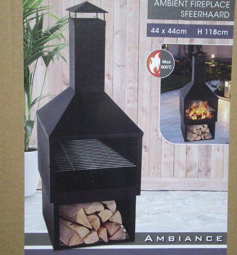 Chimney fireplace metal h image