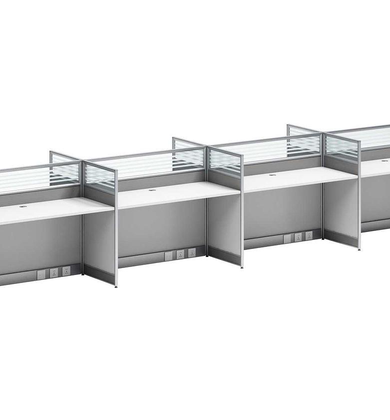 Partition 8 seats white+grey image