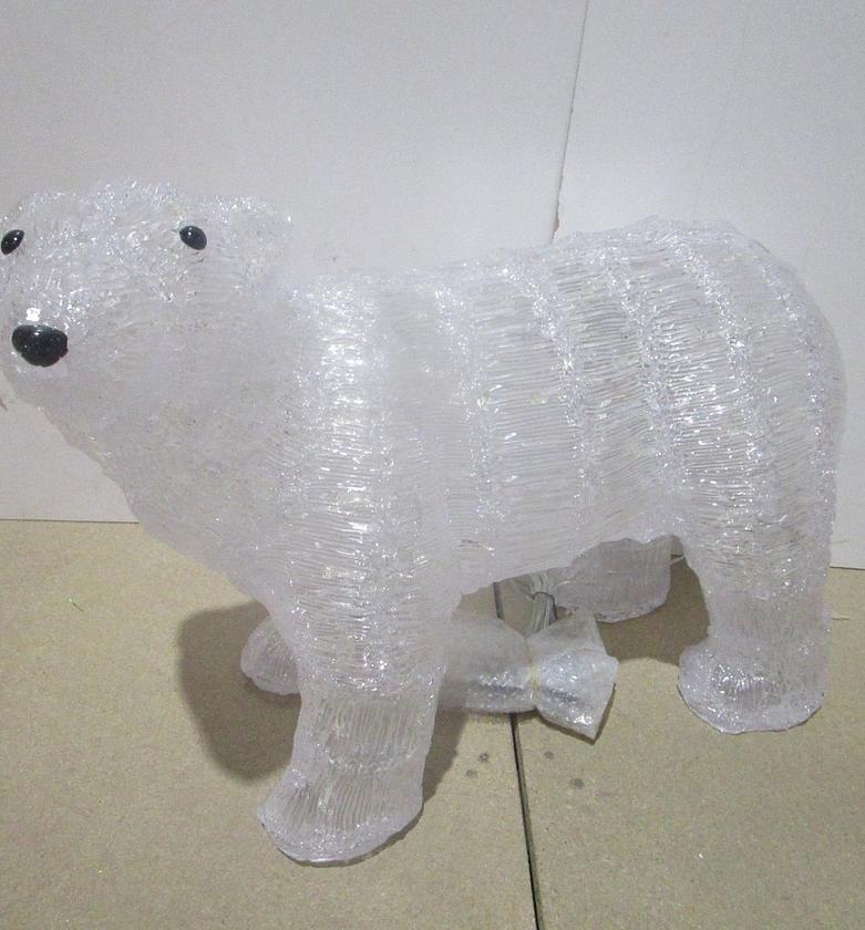 Bear 120 led acrylic 40*60cm image