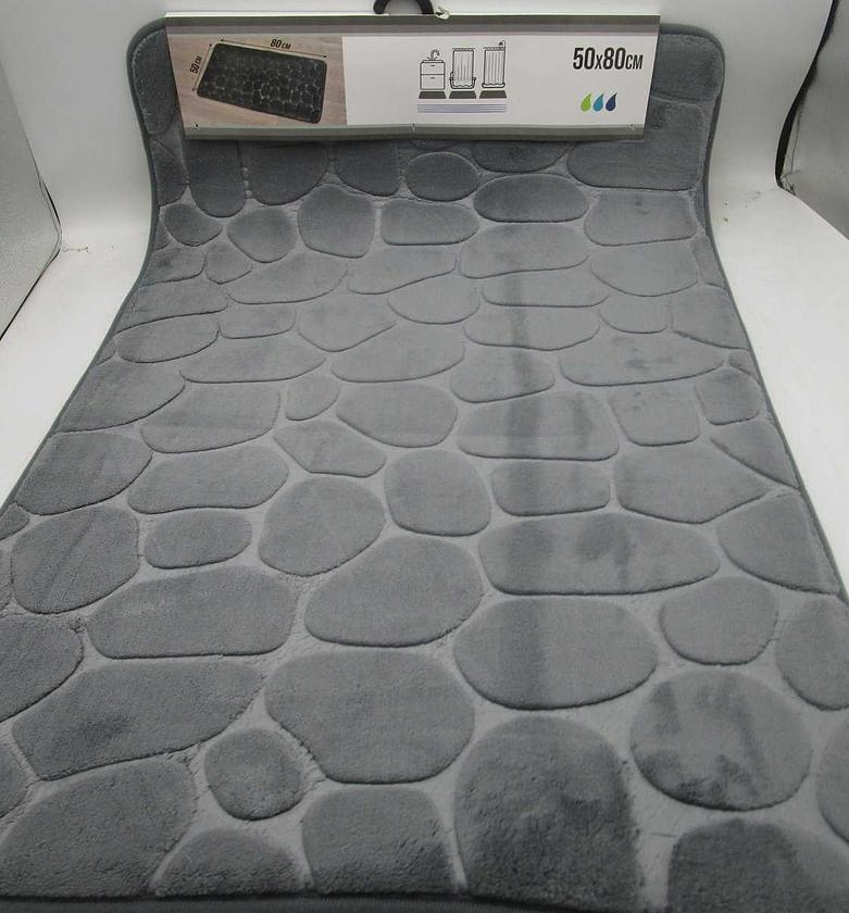 Bathmat memory microfiber pebble image