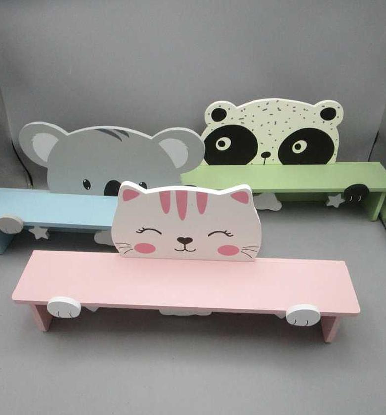 Coatrack for kids mdf 3ass image