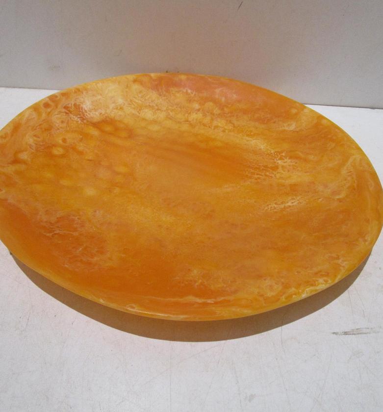 Bowl resine matte big round image