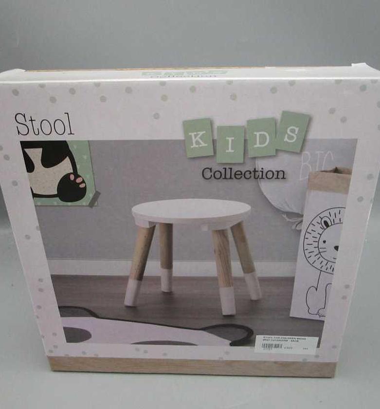 Stool for children wood   image