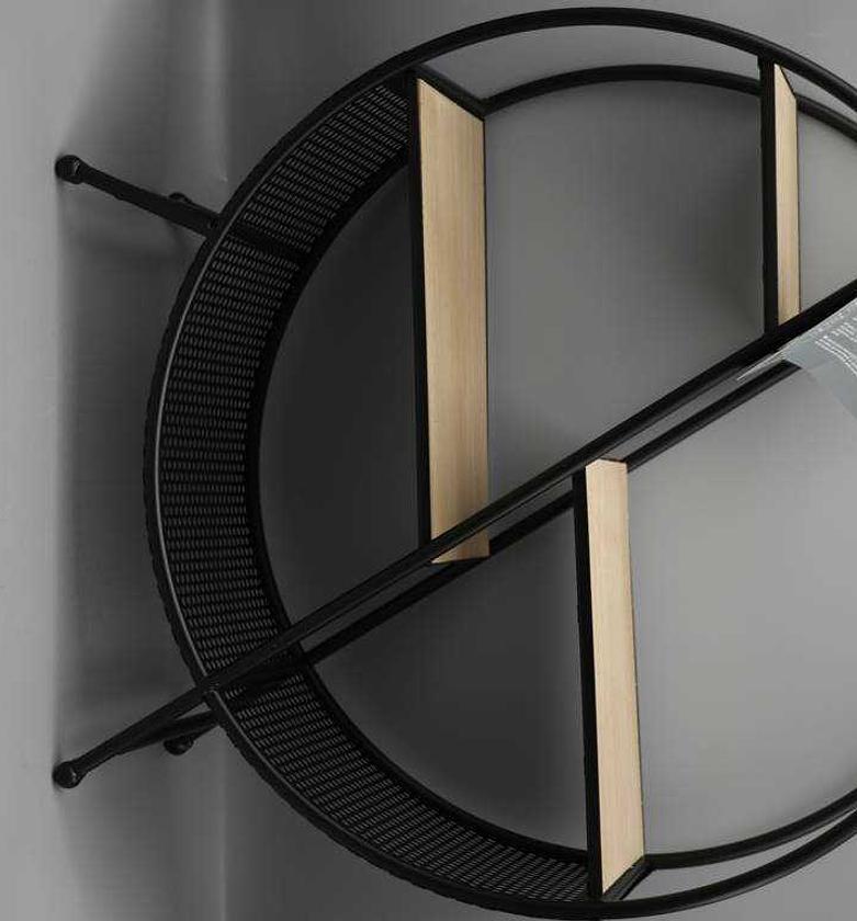 SHELF MET ROND S PIED TIM image