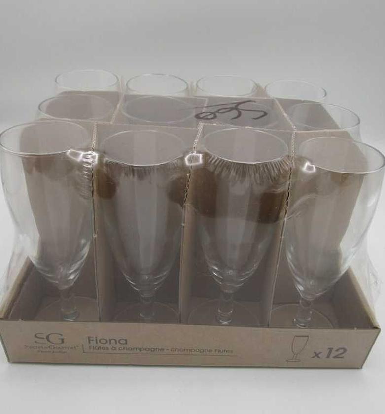 Champagne glass x12 box   image