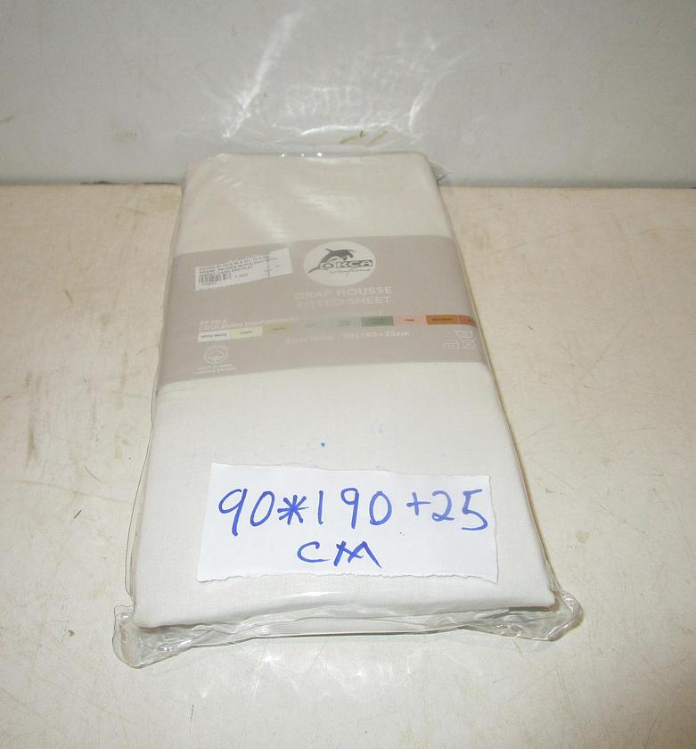 Fitted sheet plain col (100 image