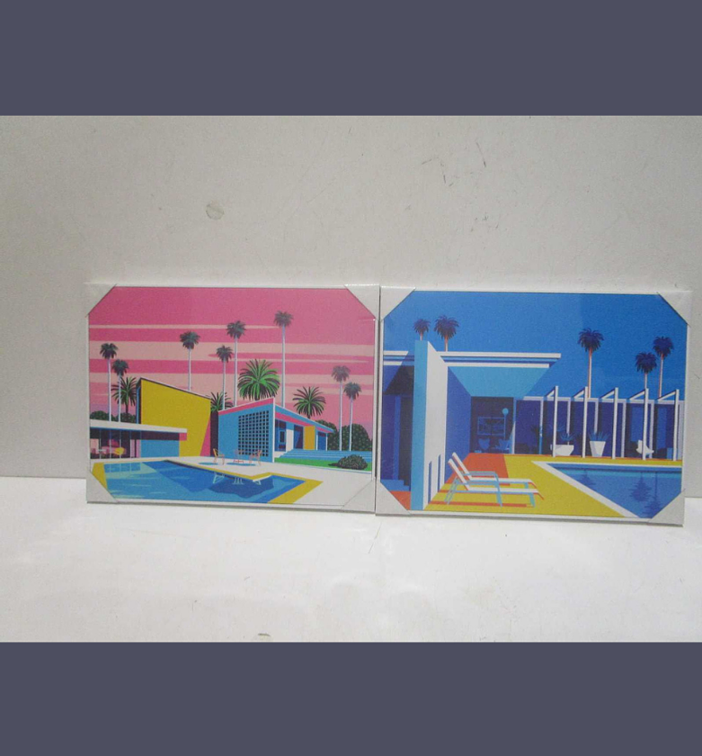 Canvas printed 2 assorted image