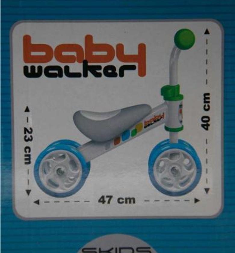 Baby walker blue 4ac image