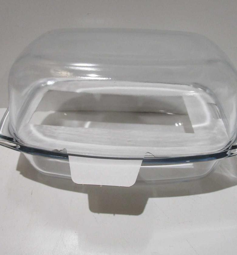 Oven dish with lid glass image