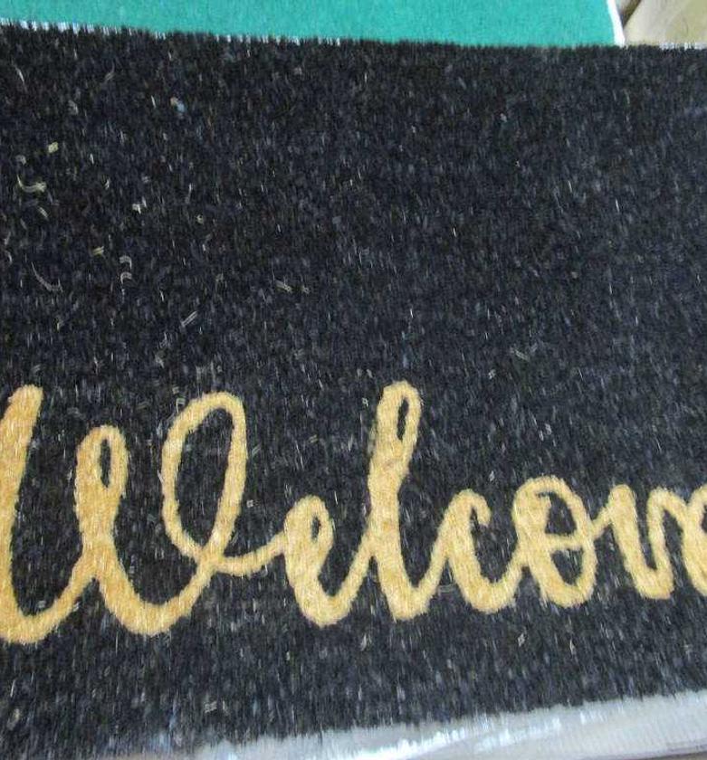 DOORMAT PVC BACK PRINTED image