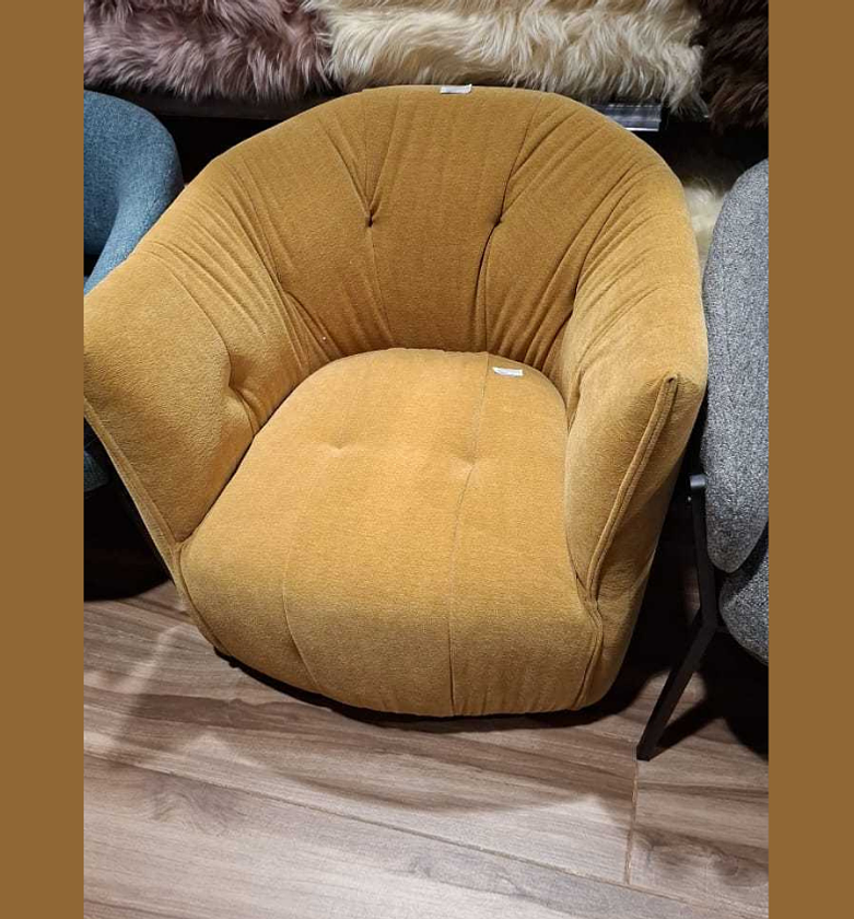 Club chair lb3122-7 yellow image