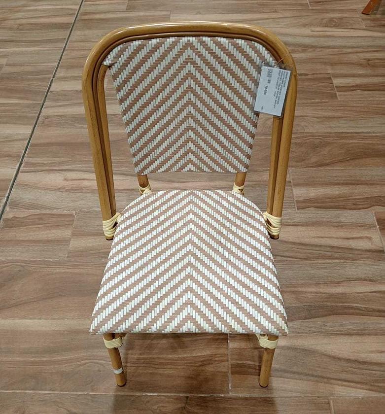 Dining chair alu frame, powder image