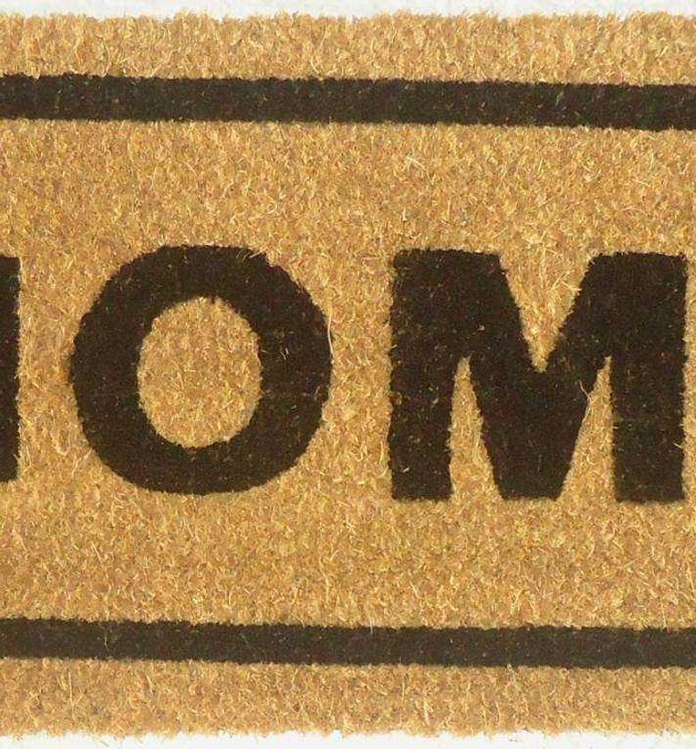 DOORMAT PVC BACK PRINTED image