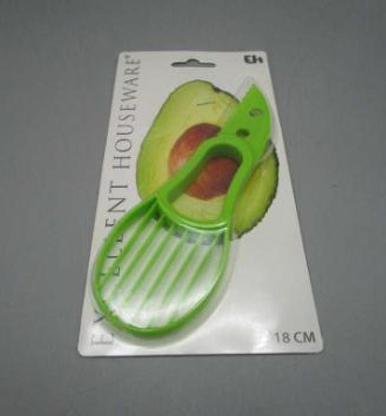 AVOCADO SLICER 18CM GREEN image