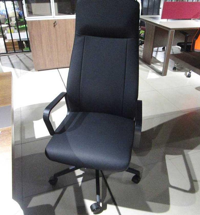 SWIVEL CHAIR, PU, HIGH BA image