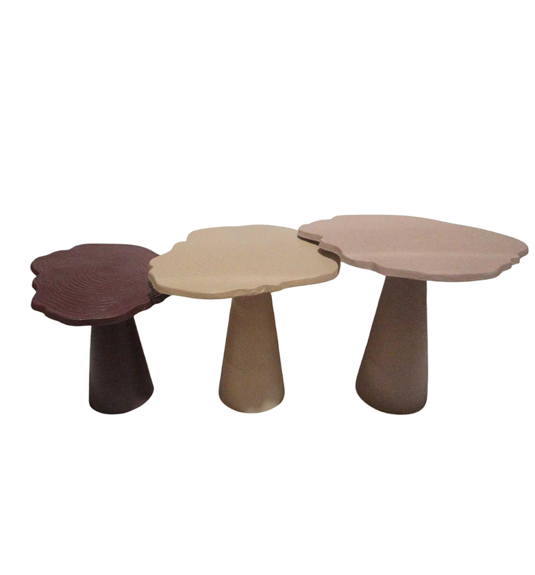 Set of 3 Tables – Matching Base and Legs image