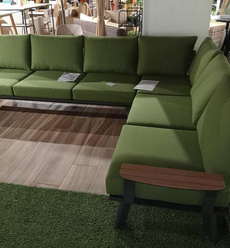 Sofa corner charcoal set 2* image